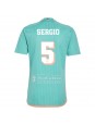 Inter Miami Sergio Busquets #5 Alternativní Dres 2024-25 Krátký Rukáv